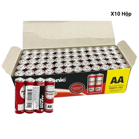 Hộp Pin AA 1,5V ( R6 , LR6 ) Panasonic R6DT/4S Hàng Chính Hãng