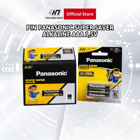 Pin Panasonic LR6YTP/2B AA Super Saver Alkaline 1.5V