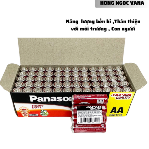 Hộp Pin Panasonic AA R6DT/4S 1,5V Chính Hãng