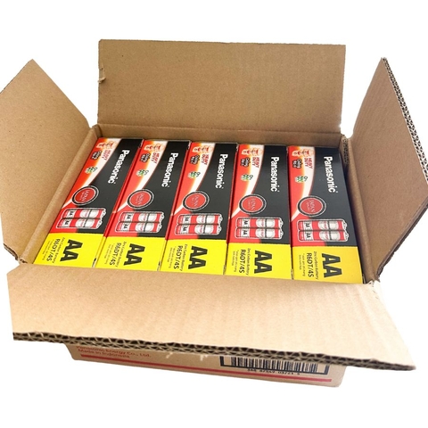 Hộp Pin AA 1,5V ( R6 , LR6 ) Panasonic R6DT/4S Hàng Chính Hãng