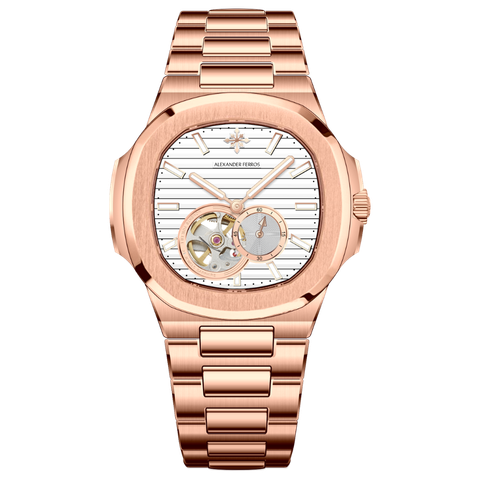 Đồng hồ Alexander Ferros 6312R – Khi nghệ thuật cơ khí trở thành tuyên ngôn phong cách