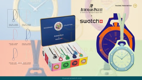 Swatch x Audemars Piguet “Royal Pop”: Bước tiến chiến lược hay canh bạc của ngành xa xỉ?