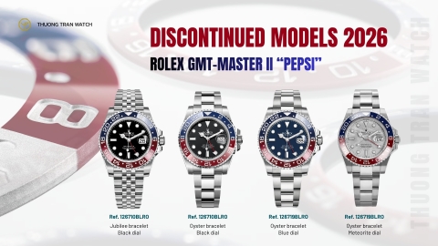 TIN TỨC: 2026 Lời Chào Cho Một Huyền Thoại: Hành Trình 70 Năm Của Rolex Pepsi