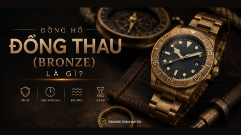 Đồng Hồ Đồng Thau (Bronze) Là Gì? Giải Mã Vẻ Đẹp Patina Độc Nhất Theo Thời Gian