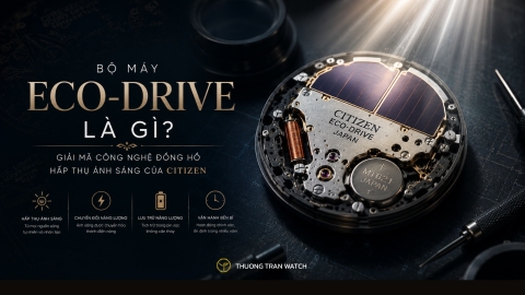 Bộ Máy Eco-Drive Là Gì? Giải Mã Công Nghệ Đồng Hồ Hấp Thụ Ánh Sáng Của Citizen
