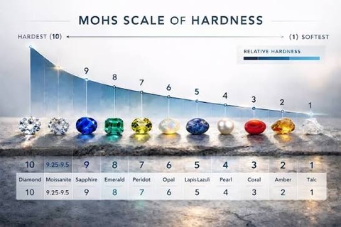Thang Đo Mohs Là Gì? Giải Mã Độ Cứng Của Kính Sapphire, Hardlex Và Kính Khoáng