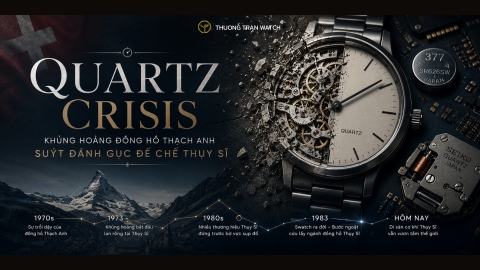 Quartz Crisis: Khủng hoảng đồng hồ Thạch Anh Suýt Đánh Gục Đế chế Thụy Sĩ