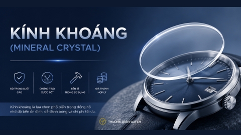 Kính Khoáng (Mineral Crystal) Là Gì? Có Chống Xước Không? Ưu Và Nhược Điểm