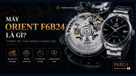 Máy Orient F6B24 Là Gì? Trái Tim Thơ Mộng Dòng Sun & Moon