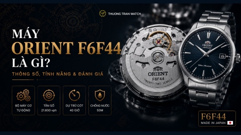 Máy Orient F6F44 Là Gì? Trái Tim Cao Cấp Trên Orient Star Joker