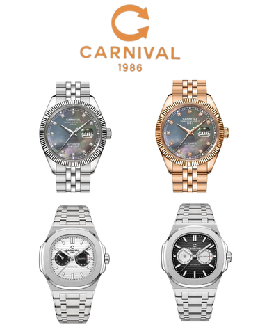 Khám Phá Bộ Sưu Tập Đồng Hồ Carnival: Thời Gian Và Đẳng Cấp Giao Thoa