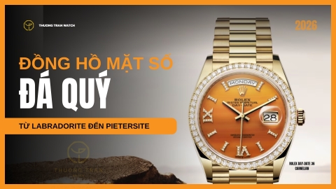 KHÁM PHÁ: 12 mẫu đồng hồ mặt số đá quý đẹp – từ Labradorite đến Pietersite