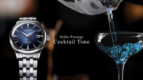 Khám Phá Bộ Sưu Tập Seiko Cocktail: Sự Kết Hợp Tuyệt Vời Giữa Nghệ Thuật và Thời Gian