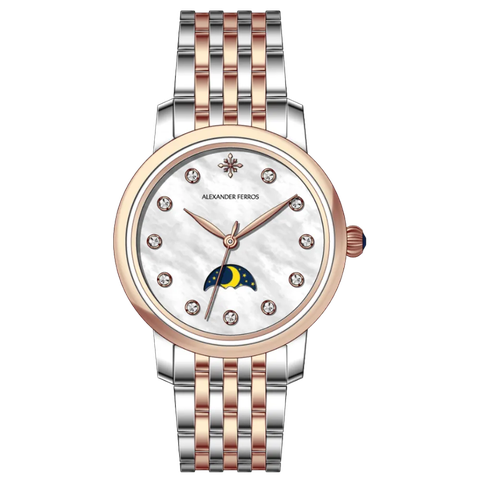 ĐỒNG HỒ NỮ ALEXANDER FERROS QUARTZ 9322D/19