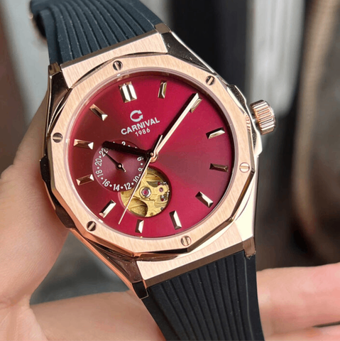ĐỒNG HỒ NAM CARNIVAL AUTOMATIC 8189G-VH-DCS-DO