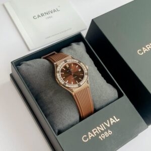 ĐỒNG HỒ NỮ CARNIVAL QUARTZ 8168L2-VH-DCS-N