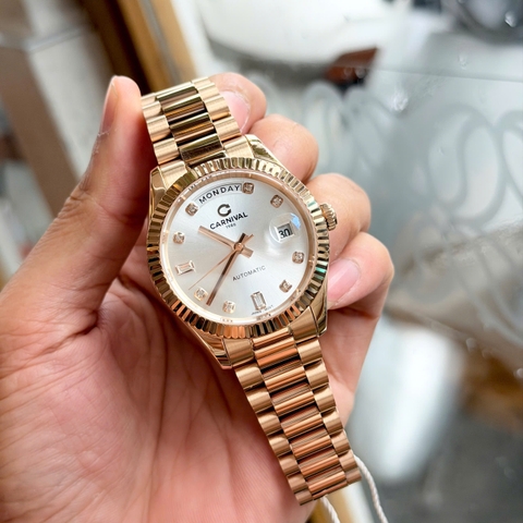 ĐỒNG HỒ NAM CARNIVAL AUTOMATIC 8239G-VH-T