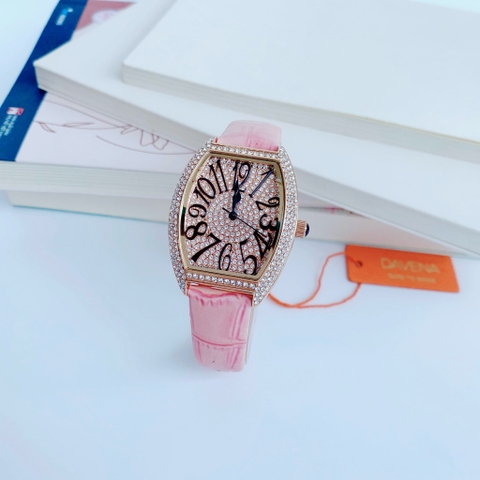 DAVENA ROSEGOLD QUARZT DIAL DIAMOND 31525
