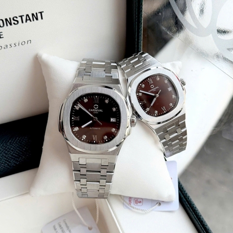 ĐỒNG HỒ ĐÔI CARNIVAL 8160G-VT-N - CARNIVAL 8160L-VT-N1