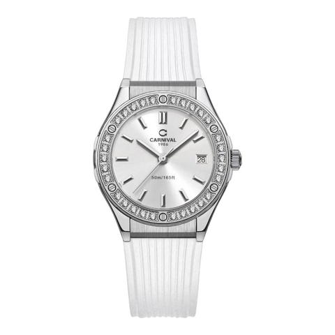 ĐỒNG HỒ NỮ CARNIVAL QUARTZ 8168L2-VT-DCS-T1