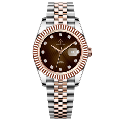 ĐỒNG HỒ NỮ ALEXANDER FERROS AUTOMATIC 8192D/08