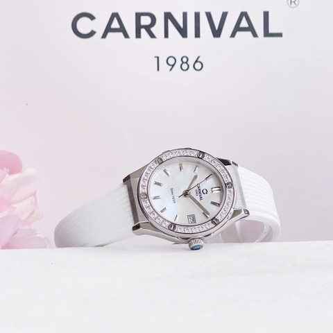 ĐỒNG HỒ NỮ CARNIVAL QUARTZ 8168L2-VT-DCS-TK1