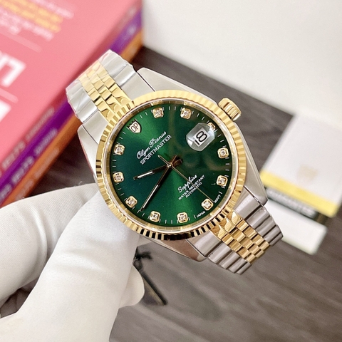 OLYM PIANUS SPORTMASTER AUTOMATIC GREEN OP89322AGSK-XL