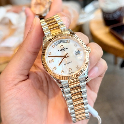 ĐỒNG HỒ NAM CARNIVAL AUTOMATIC 8239G-CV-TK