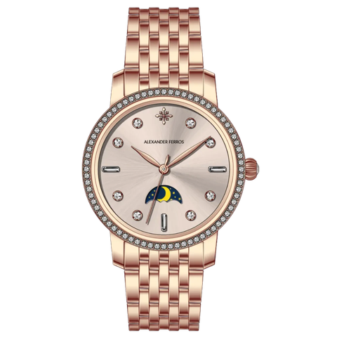 ĐỒNG HỒ NỮ ALEXANDER FERROS QUARTZ 9321R/15