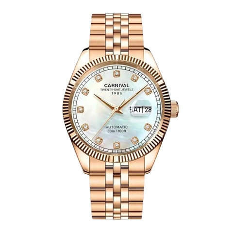 ĐỒNG HỒ NAM CARNIVAL AUTOMATIC 8131G-VH-TK