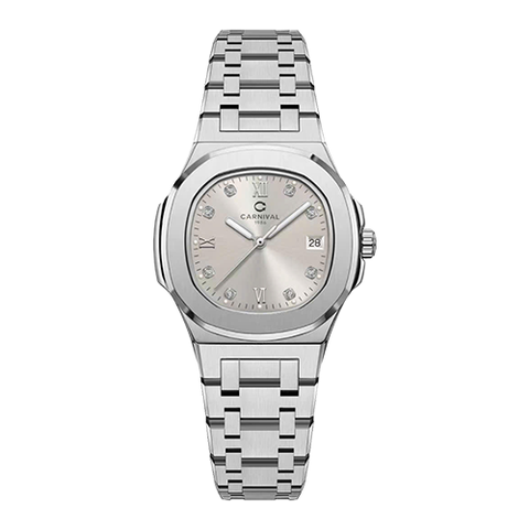 ĐỒNG HỒ NỮ CARNIVAL 8160L-VT-XÁM