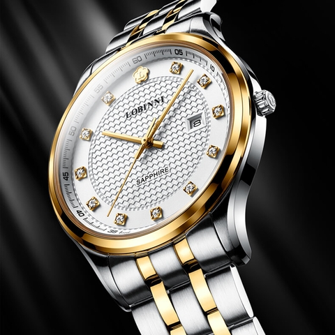 ĐỒNG HỒ NAM LOBINNI QUARTZ  LB3006G-T1