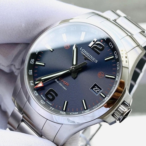 LONGINES CONQUEST V.H.P GMT L3.728.4.96.6