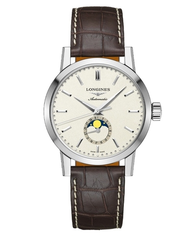 ĐỒNG HỒ NAM LONGINES HERITAGE MOONPHASE AUTOMATIC 1832 L4.826.4.92.2