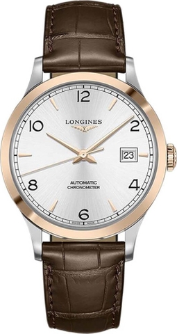 ĐỒNG HỒ NAM LONGINES RECORD COLLECTION DEMI 18K: L2.821.5.76.2