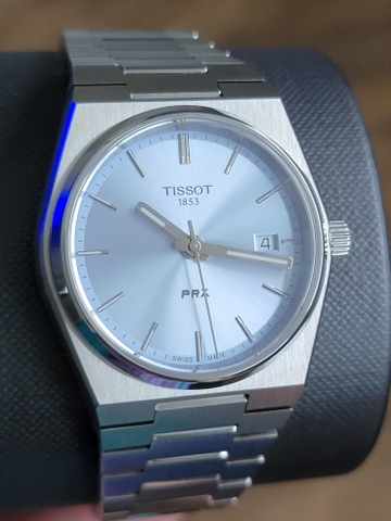 TISSOT PRX QUARTZ ICEBLUE 35MM T137.210.11.351.00