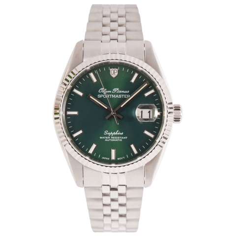 OLYM PIANUS SPORTMASTER AUTOMATIC GREEN OP89322AGS-XL