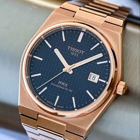 TISSOT PRX POWERMATIC 80 ROSE GOLD 40MM T137.407.33.041.00