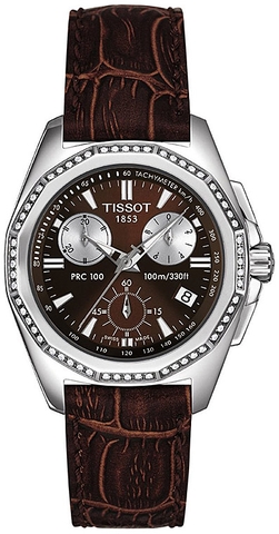 ĐỒNG HỒ NỮ TISSOT CHRONOGRAPH PRC 100 QUARTZ DIAMOND T22.1.416.11