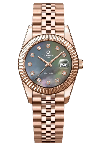 ĐỒNG HỒ NỮ CARNIVAL QUARTZ 8250L-VH-DK
