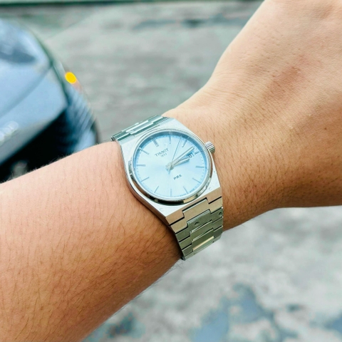 TISSOT PRX QUARTZ ICEBLUE 35MM T137.210.11.351.00