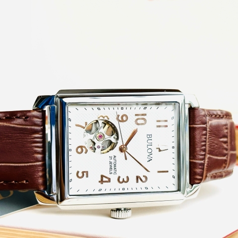 BULOVA SUTTON OPEN HEART AUTOMATIC 96A268