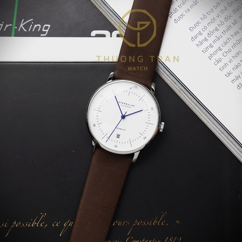 STERNGLAS NAOS AUTOMATIC WHITE S02-NA01-PR04 - 38MM