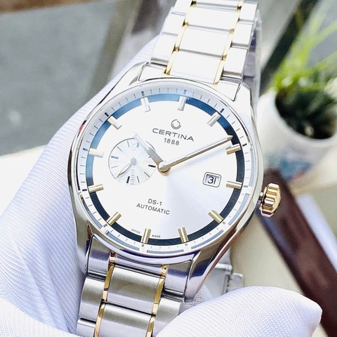 CERTINA DS 1 - SMALL SECOND STAINLESS STEEL TWO-TONE C006.428.22.031.00