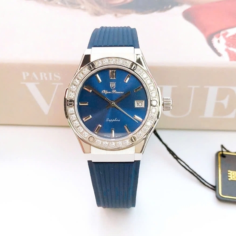 OLYM PIASNUS CLASSIC FUSION QUARTZ BLUE OP990-45DLS-GL-X