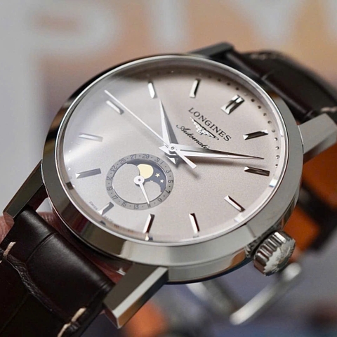 ĐỒNG HỒ NAM LONGINES HERITAGE MOONPHASE AUTOMATIC 1832 L4.826.4.92.2