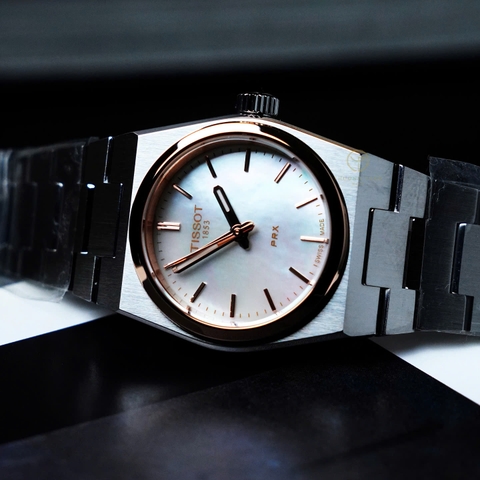 ĐỒNG HỒ NỮ TISSOT PRX QUARTZ MOP 25MM T137.010.21.111.00