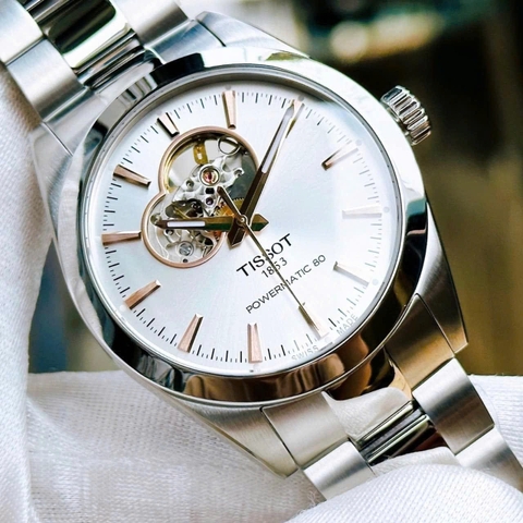 TISSOT GENTLEMAN POWERMATIC 80 OPEN HEART T127.407.11.031.01
