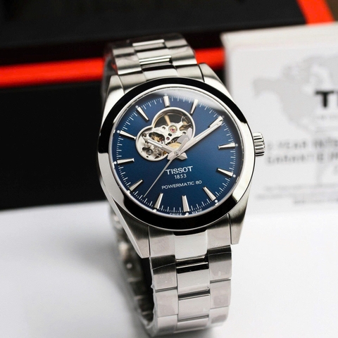 TISSOT GENTLEMAN POWERMATIC 80 OPEN HEART T127.407.11.041.02