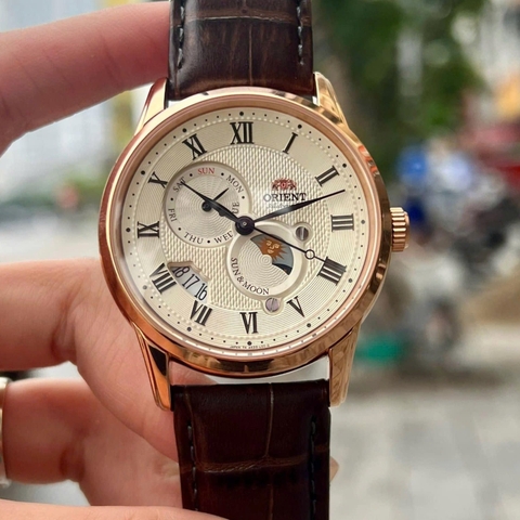 ĐỒNG HỒ NAM ORIENT AUTOMATIC SUN AND MOON GEN 3 RN-AK0001S (Nội địa)